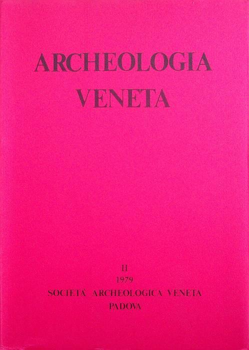 Archeologia veneta: II (1979) - copertina