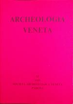 Archeologia veneta: XI (1988)