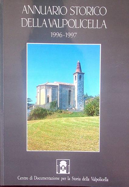 Annuario storico della Valpolicella: 1996-1997 - copertina