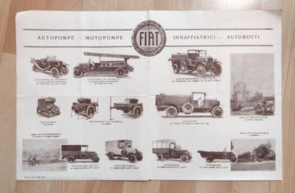 FIAT: Autopompe - Motopompe - Innaffiatrici - Autobotti - copertina