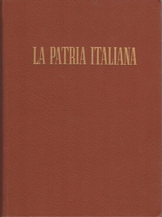 patria italiana - Armando Lodolini - copertina