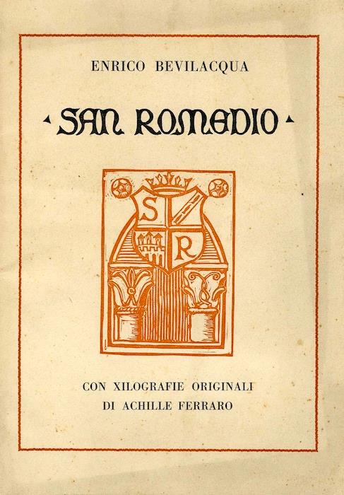 San Romedio - Enrico Bevilacqua - copertina