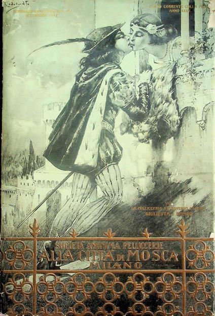 Alla città di Mosca: catalogo illustrato delle novità invernali: 1913-1914: periodico semestrale: N. 32 (settembre 1913) - copertina