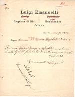 Luigi Emanuelli: cartolaio e legatore di libri: Arco