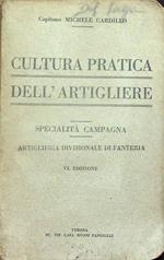 Cultura pratica dell'artigliere: specialità campagna