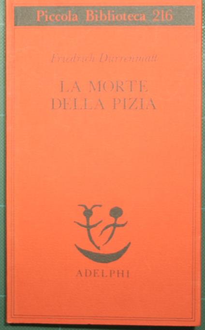 morte della Pizia - Friedrich Dürrenmatt - copertina