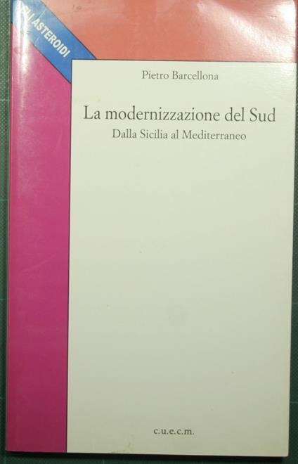 modernizzazione del Sud - Dalla Sicilia al Mediterraneo - Pietro Barcellona - copertina