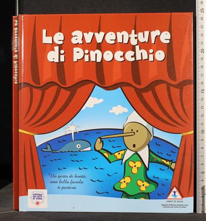 Le Avventure di Pinocchio - Carlo Collodi - copertina