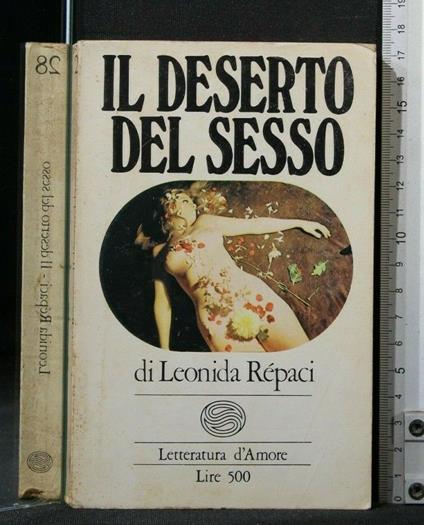 Il Deserto Del Sesso - Leonida Rèpaci - copertina