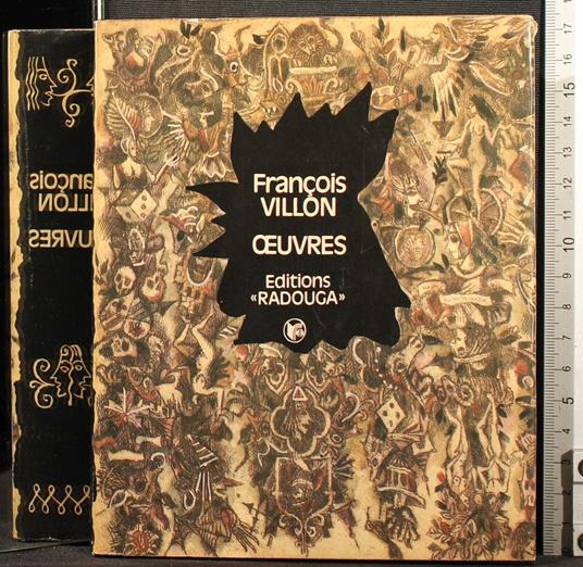 Oeuvres - François Villon - copertina