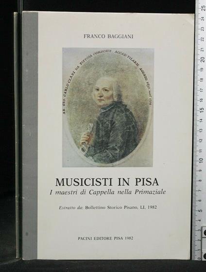 Musicisti in Pisa - Franco Baggiani - copertina