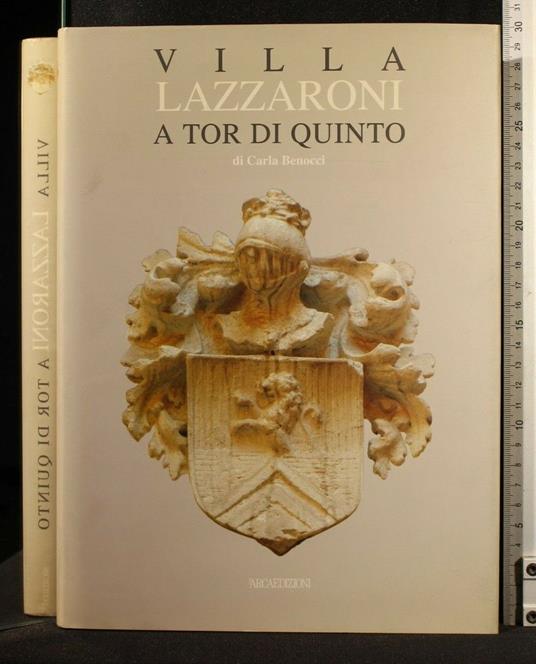 Villa Lazzaroni a Tor di Quinto - Carla Benocci - copertina