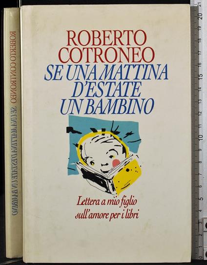 Se una mattina d'estate un bambino - Roberto Cotroneo - copertina