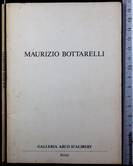 Maurizio Bottarelli - Fabrizio D'Amico - copertina