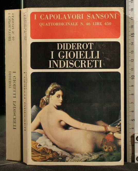 I Gioielli Indiscreti - Denis Diderot - Libro Usato - Sansoni - | IBS