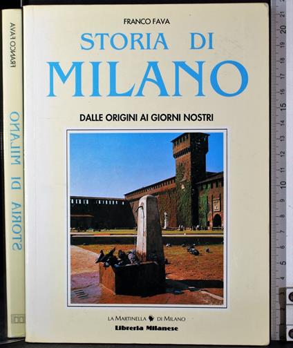 Storia di Milano - Franco Fava - copertina