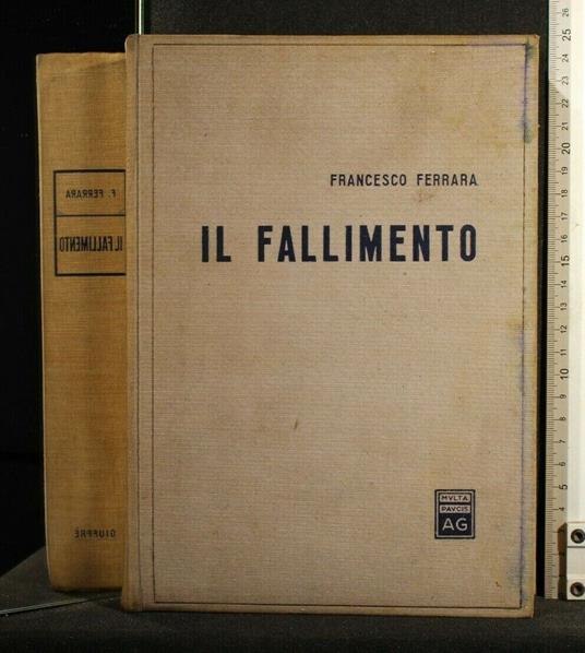 Il Fallimento - Francesco Ferrara - copertina