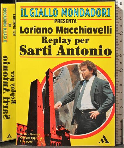 Replay per Sarti Antonio - Loriano Macchiavelli - copertina