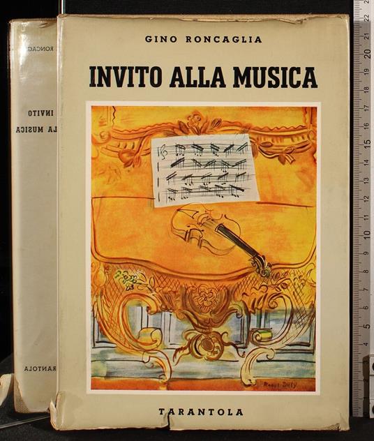 Ivito alla musica - Gino Roncaglia - copertina