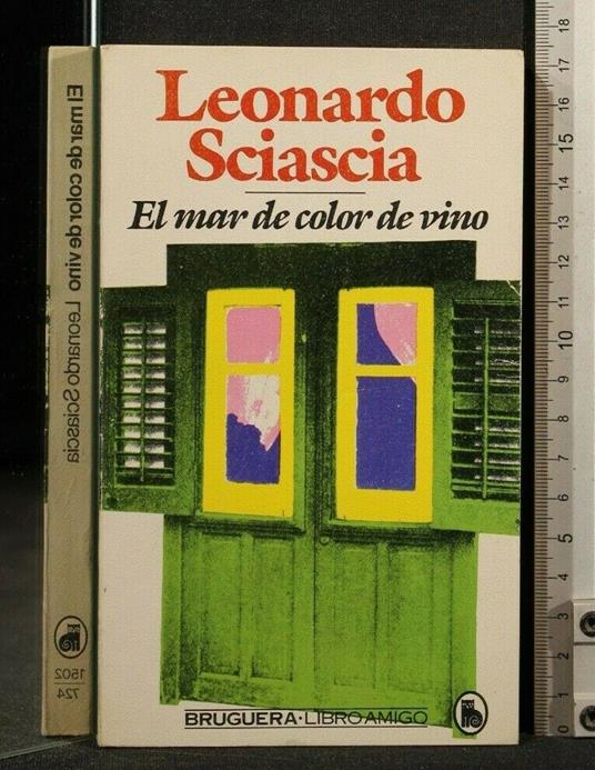 El Mar De Color De Vino - Leonardo Sciascia - copertina