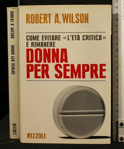 Donna per Sempre - Robert Wilson - copertina