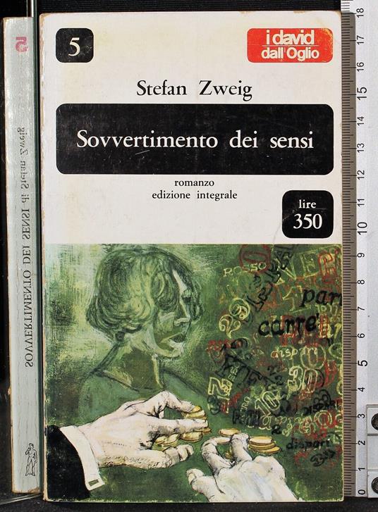 Sovvertimento dei sensi - Stefan Zweig - copertina