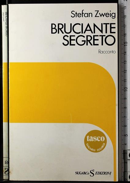 Bruciante segreto - Stefan Zweig - copertina