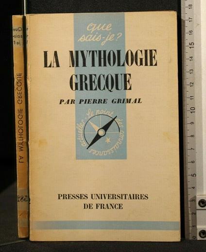 La Mythologie Grecque - Pierre Grimal - copertina