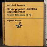 Storia popolare dell'Italia contemporanea. 15-18