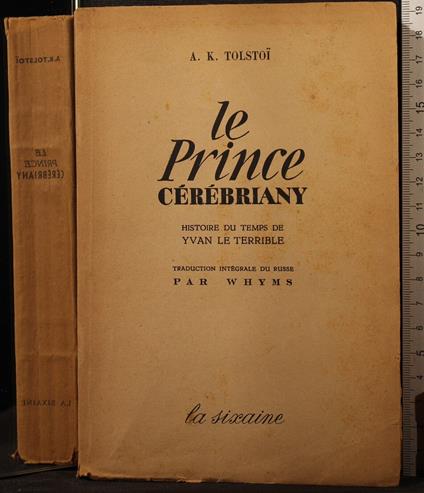 Le prince cerebriany - Lev Tolstoj - copertina