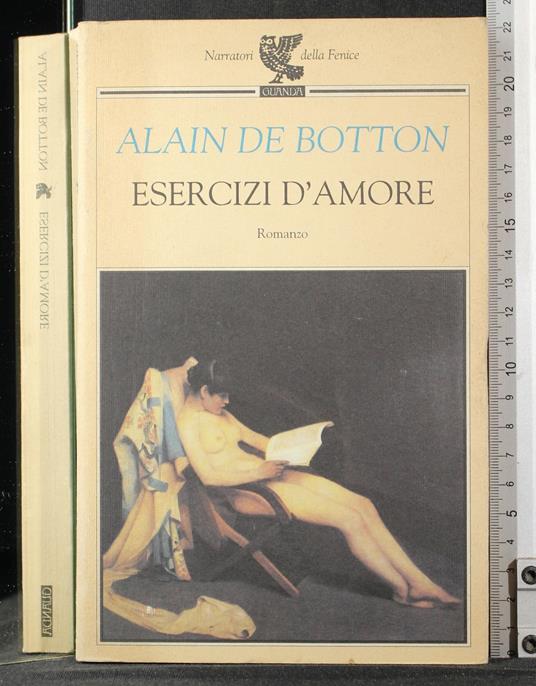 Esercizi d'amore - Alain de Botton - copertina