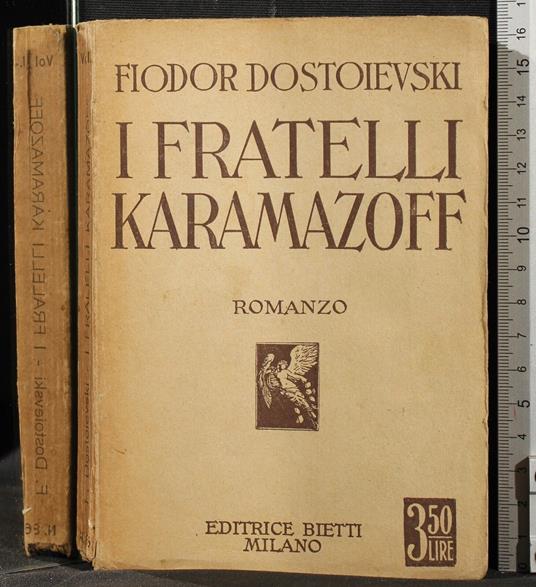 I fratelli Karamazoff. Vol 1 - Fëdor Dostoevskij - copertina