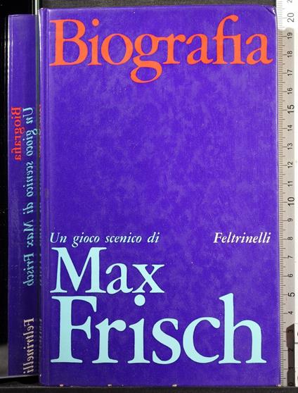 Biografia - Max Frisch - copertina