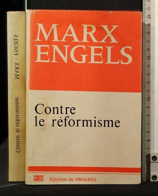 Contre Le Reformisme - Karl Marx - copertina