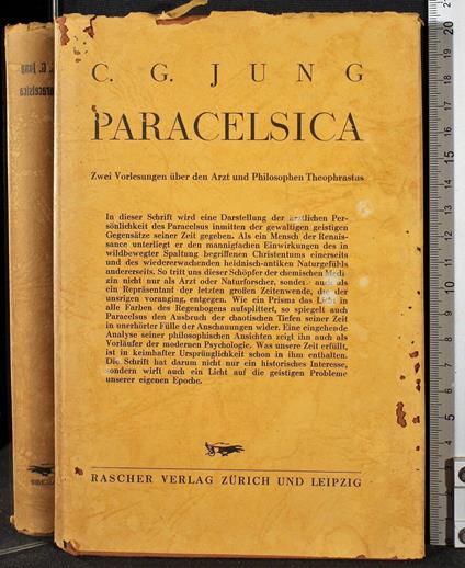 Paracelsica - Carl Gustav Jung - copertina
