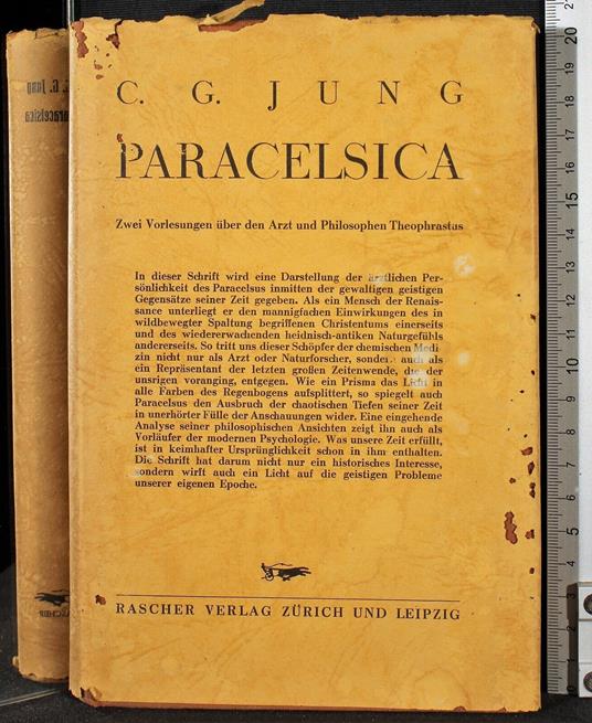 Paracelsica - Carl Gustav Jung - copertina