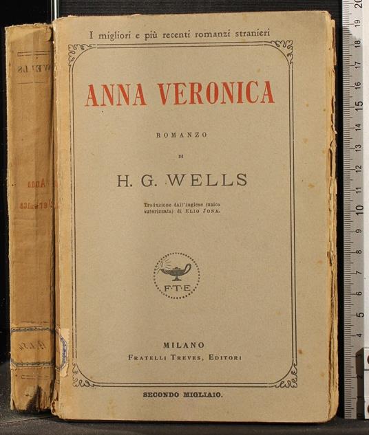 Anna Veronica - David Wells - copertina