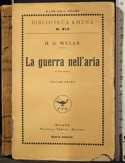 La guerra nell'aria. Vol 1 - David Wells - copertina