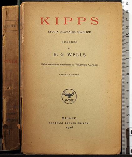 Kipps. Storia d'un anima semplice. Vol 2 - David Wells - copertina