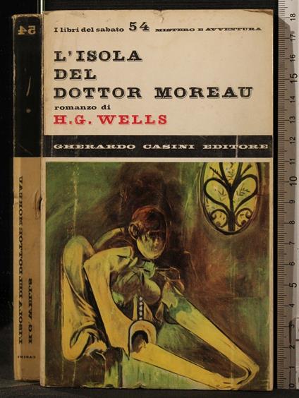 L' Isola Del Dottor Moreau - David Wells - copertina