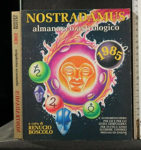 Nostradamus Almanacco Astrologico 1985 - Renucio Boscolo - copertina