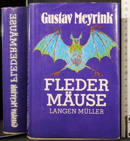 Fledermause - Gustav Meyrink - copertina