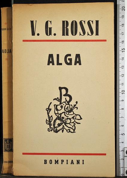 Alga - Rossi - copertina