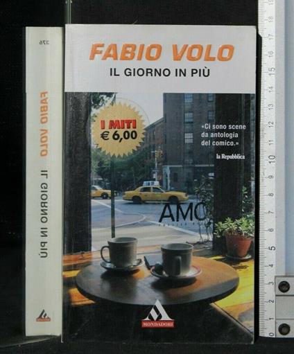 Il Giorno in Più - Fabio Volo - copertina