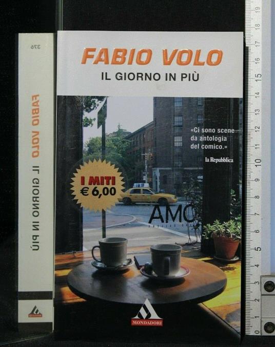 Il Giorno in Più - Fabio Volo - copertina