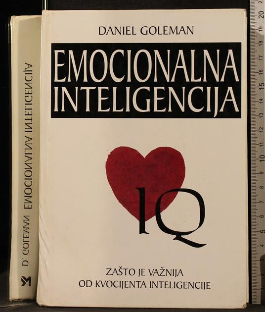 Emocionalna - Daniel Goleman - copertina