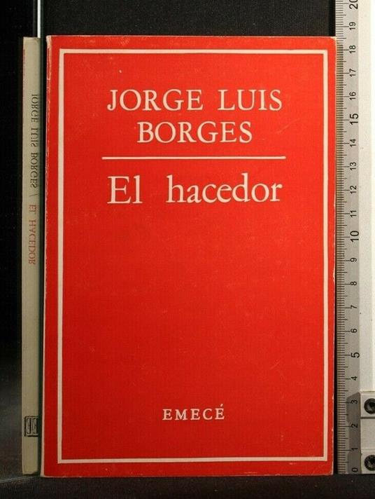 El Hacedor - Jorge L. Borges - copertina
