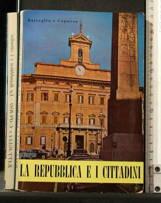 La Rep'Ubblica e I Cittadini - Achille Battaglia - copertina