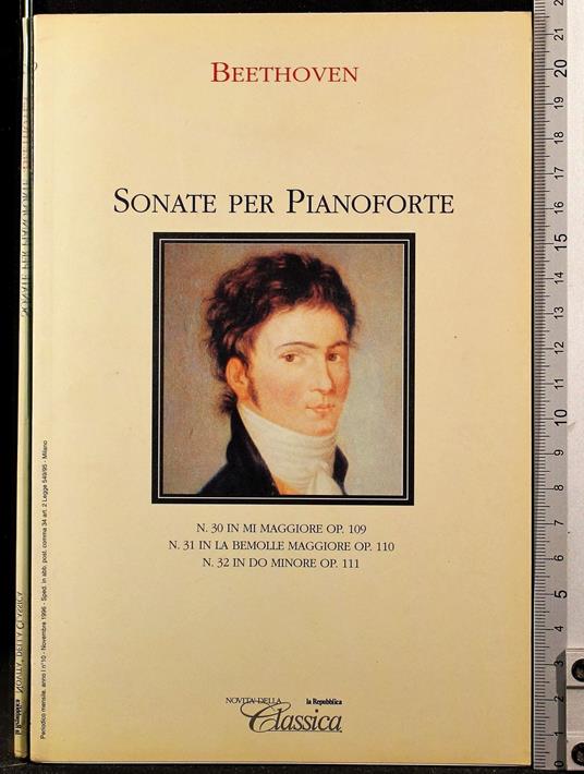 Sonata per pianoforte - Ludwig van Beethoven - copertina