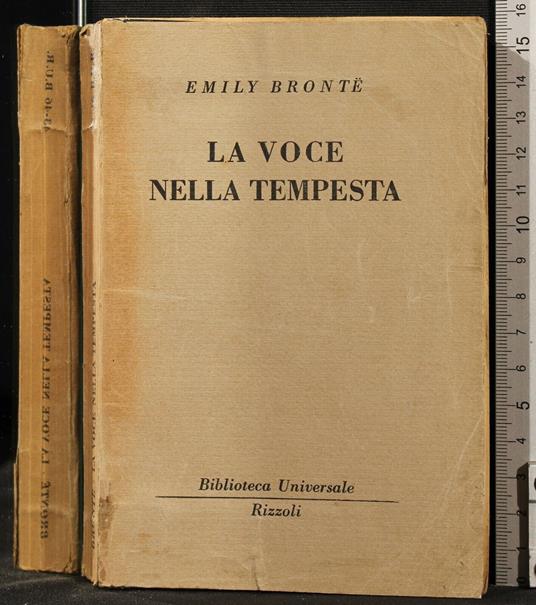 La Voce Nella - Emily Brontë - copertina